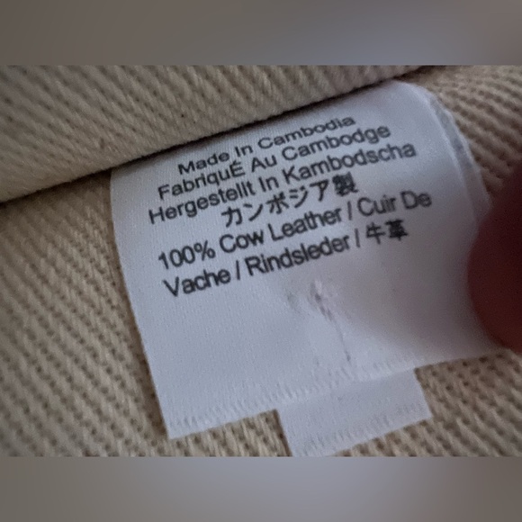 J. Crew Classic large saddle bag in Crocodile Embossed leather Cognac - Picture 8 of 13